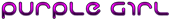 PURPLE GIRL Logo Style