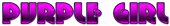 PURPLE GIRL Logo Style