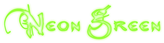 Neon Green Logo Style