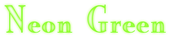 Neon Green Logo Style