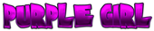 PURPLE GIRL Logo Style