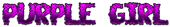 PURPLE GIRL Logo Style