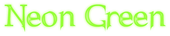 Neon Green Logo Style