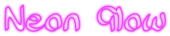 Neon Glow Logo Style