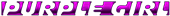 PURPLE GIRL Logo Style