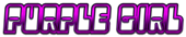 PURPLE GIRL Logo Style