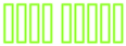 Neon Green Logo Style