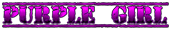 PURPLE GIRL Logo Style