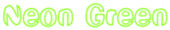 Neon Green Logo Style