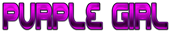 PURPLE GIRL Logo Style