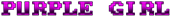 PURPLE GIRL Logo Style