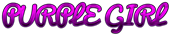 PURPLE GIRL Logo Style