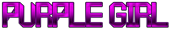 PURPLE GIRL Logo Style