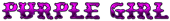 PURPLE GIRL Logo Style