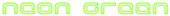 Neon Green Logo Style