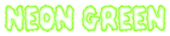 Neon Green Logo Style