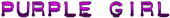 PURPLE GIRL Logo Style