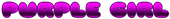 PURPLE GIRL Logo Style