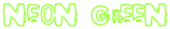 Neon Green Logo Style