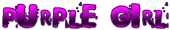 PURPLE GIRL Logo Style