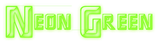 Neon Green Logo Style