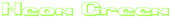 Neon Green Logo Style