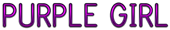 PURPLE GIRL Logo Style