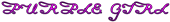 PURPLE GIRL Logo Style