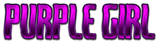 PURPLE GIRL Logo Style