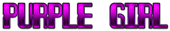 PURPLE GIRL Logo Style