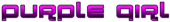 PURPLE GIRL Logo Style