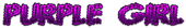 PURPLE GIRL Logo Style