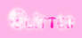 Glitter Logo Style