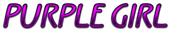 PURPLE GIRL Logo Style