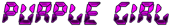 PURPLE GIRL Logo Style