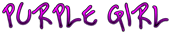 PURPLE GIRL Logo Style