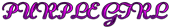 PURPLE GIRL Logo Style