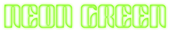 Neon Green Logo Style