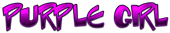 PURPLE GIRL Logo Style