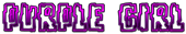 PURPLE GIRL Logo Style