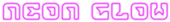 Neon Glow Logo Style