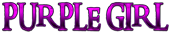 PURPLE GIRL Logo Style