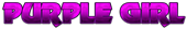 PURPLE GIRL Logo Style