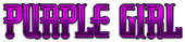 PURPLE GIRL Logo Style