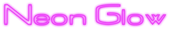 Neon Glow Logo Style