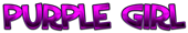 PURPLE GIRL Logo Style