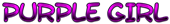 PURPLE GIRL Logo Style