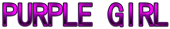 PURPLE GIRL Logo Style