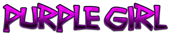 PURPLE GIRL Logo Style