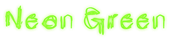 Neon Green Logo Style